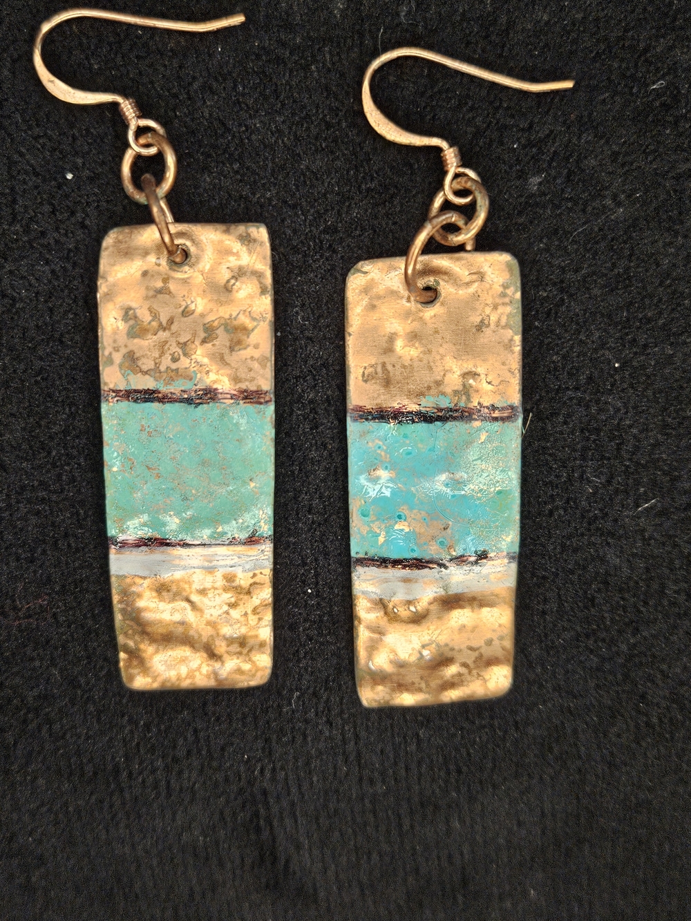 Copper Handcrafted  Drop Earrings - Women Jewelry